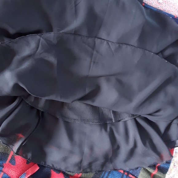 🌸 3 for $20 🌸 Illusion Fit & Flare Black Dress - Picture 4 of 4